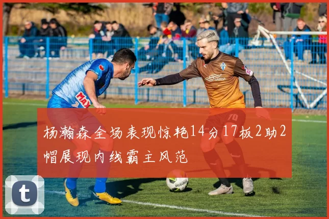 杨瀚森全场表现惊艳14分17板2助2帽展现内线霸主风范
